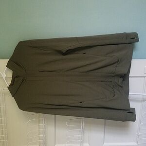 Icebreaker Quantum III Long Sleeve Zip Hoodie 260 Green Medium Merino Wool